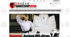 Desktop Screenshot of karateshopjapan.com